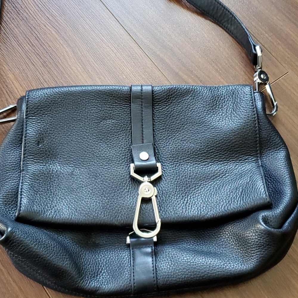 Leather crossbody